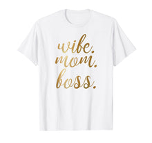 Ladda upp bild till gallerivisning, Funny shirts V-neck Tank top Hoodie sweatshirt usa uk au ca gifts for Gold Wife Mom Boss Shirt Wife Shirt 1918028
