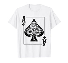 Ladda upp bild till gallerivisning, Funny shirts V-neck Tank top Hoodie sweatshirt usa uk au ca gifts for Skull and Snake Ace of Spades Poker T Shirt Poker fan gift 3108427
