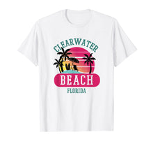 Ladda upp bild till gallerivisning, Funny shirts V-neck Tank top Hoodie sweatshirt usa uk au ca gifts for Retro Cool Clearwater Beach Original Florida Beaches Tshirt 2618583
