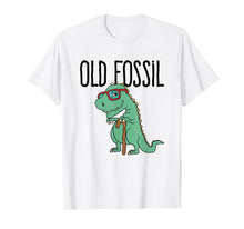 Ladda upp bild till gallerivisning, Funny shirts V-neck Tank top Hoodie sweatshirt usa uk au ca gifts for Old Fossil T Shirt Dinosaur With Cane 3863412

