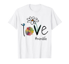 Ladda upp bild till gallerivisning, Funny shirts V-neck Tank top Hoodie sweatshirt usa uk au ca gifts for Love Mimi Life - Art Flower Bird Tshirt For Mother's day 2894718
