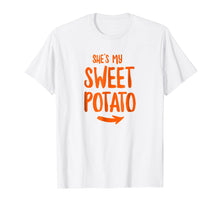Ladda upp bild till gallerivisning, Funny shirts V-neck Tank top Hoodie sweatshirt usa uk au ca gifts for She's My Sweet Potato Yes I yam T Shirt 2438247
