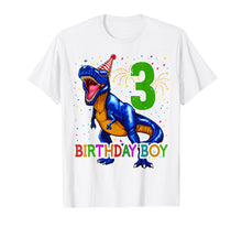 Ladda upp bild till gallerivisning, Funny shirts V-neck Tank top Hoodie sweatshirt usa uk au ca gifts for Boys Rawr I'm 3 3rd Birthday Dinosaur Shirts Dinosaur Gift 1564513
