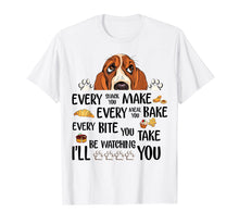 Ladda upp bild till gallerivisning, Funny shirts V-neck Tank top Hoodie sweatshirt usa uk au ca gifts for I'll be watching you - Basset Hound shirt 468475
