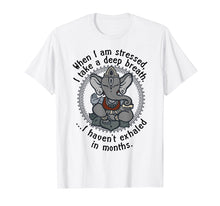 Ladda upp bild till gallerivisning, Funny shirts V-neck Tank top Hoodie sweatshirt usa uk au ca gifts for Funny Elephant Yoga T Shirt Buddha Stress Gift 2941170

