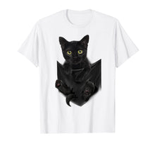 Ladda upp bild till gallerivisning, Funny shirts V-neck Tank top Hoodie sweatshirt usa uk au ca gifts for Black Cat Stern in Pocket T-Shirt Cats Tee Shirt Gifts 1217717
