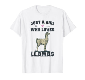 Funny shirts V-neck Tank top Hoodie sweatshirt usa uk au ca gifts for Funny Llama Shirt Gifts for Teen Girls Cute Llamas T-Shirt 1672897