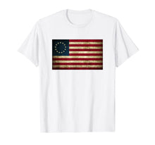 Ladda upp bild till gallerivisning, Old Glory First American Betsy Ross Flag T-Shirt 133514
