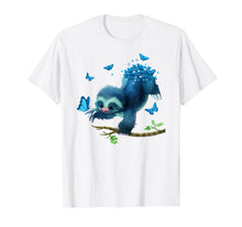 Ladda upp bild till gallerivisning, Funny shirts V-neck Tank top Hoodie sweatshirt usa uk au ca gifts for Sloth funny butterfly gift TShirt 2235322
