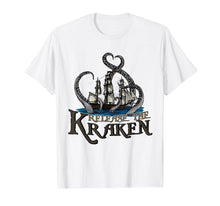 Ladda upp bild till gallerivisning, Funny shirts V-neck Tank top Hoodie sweatshirt usa uk au ca gifts for TerraShirts: Release the Kraken Shirt 634304
