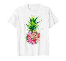 Ladda upp bild till gallerivisning, Funny shirts V-neck Tank top Hoodie sweatshirt usa uk au ca gifts for Pineapple Flowers Tshirt Women Aloha Hawaii Vintage Hawaiian 1309485

