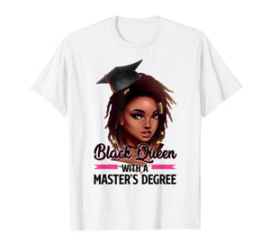 Funny shirts V-neck Tank top Hoodie sweatshirt usa uk au ca gifts for Black Queen Masters Degree Tshirt MSW MBA Graduation Gifts 843586