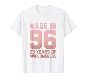 23rd Birthday Shirt Women 23 Year Old Niece Daughter Gifts 805375