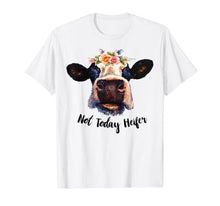 Ladda upp bild till gallerivisning, Cute Cow Not Today Heifer T-Shirt Funny Gift Please Farmer 923315
