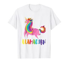Ladda upp bild till gallerivisning, Funny shirts V-neck Tank top Hoodie sweatshirt usa uk au ca gifts for Llamacorn Cute Unicorn Llama Animal T-Shirt Gift 1304301
