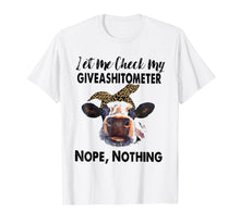 Ladda upp bild till gallerivisning, Funny shirts V-neck Tank top Hoodie sweatshirt usa uk au ca gifts for cow mom let me check my giveashitometer t shirt 2315499
