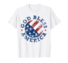 Ladda upp bild till gallerivisning, Funny shirts V-neck Tank top Hoodie sweatshirt usa uk au ca gifts for God Bless America Flag Shirt 4th of July Independence Day 2501150

