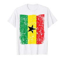 Ladda upp bild till gallerivisning, Funny shirts V-neck Tank top Hoodie sweatshirt usa uk au ca gifts for Faded Ghana Flag, Distressed Flag of Ghana T-Shirt 3876000
