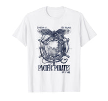 Ladda upp bild till gallerivisning, Funny shirts V-neck Tank top Hoodie sweatshirt usa uk au ca gifts for PACIFIC OCEAN PIRATES - eagle helm globe adventure T-shirt 2732250
