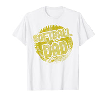Ladda upp bild till gallerivisning, Mens Softball Dad Coach Player Father Daddy Father's Day Gift  T-Shirt 135692
