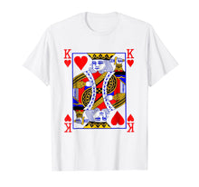 Ladda upp bild till gallerivisning, Funny shirts V-neck Tank top Hoodie sweatshirt usa uk au ca gifts for King of Hearts Playing Card Poker Card Costume Tee Shirt 1090679
