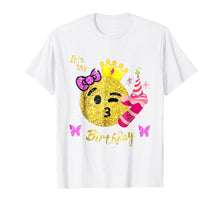 Ladda upp bild till gallerivisning, Funny shirts V-neck Tank top Hoodie sweatshirt usa uk au ca gifts for Emoji Shirt For Birthday Girls- OMG It's My 7th Birthday tee 1916755
