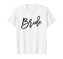 Ladda upp bild till gallerivisning, White Bride shirt Bachelorette party shirts, 554912
