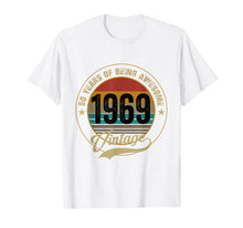 Ladda upp bild till gallerivisning, Awesome Since 1969 T-Shirt 50th Birthday Gifts 50 Year Old T-Shirt 104251
