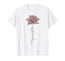 Ladda upp bild till gallerivisning, Namaste Mandala Lotus Love Yoga T-Shirt 394472
