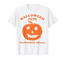 Ladda upp bild till gallerivisning, Halloween 1978 Haddonfield, Illinois T-Shirt 300456
