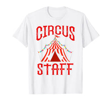 Ladda upp bild till gallerivisning, Vintage Circus Themed Birthday Party T Shirt - Circus Staff T-Shirt 438793
