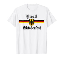 Ladda upp bild till gallerivisning, Oktoberfest PROST Shirt Men Women Vintage German Flag Tee 161861
