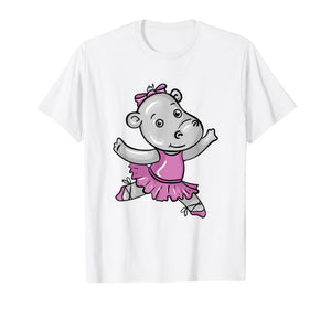 Funny shirts V-neck Tank top Hoodie sweatshirt usa uk au ca gifts for Christmas Ballet Gift Ballerina Dancer Hippo Gifts T-Shirt 806788