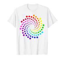 Ladda upp bild till gallerivisning, Dot Day Shirt Kids, Rainbow Polka Dot Spiral 51143
