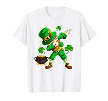 Ladda upp bild till gallerivisning, Funny Dabbing Leprechaun Saint Patrick&#39;s Day Shamrock Gifts TShirt291473
