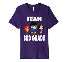 Ladda upp bild till gallerivisning, Team Third Grade SuperHero T-Shirt, Back To School Gift 1677639
