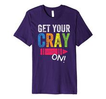 Ladda upp bild till gallerivisning, Get Your Cray On Kindergarten Cute Back To School Shirt Top 1176188
