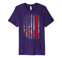 Ladda upp bild till gallerivisning, Patriotic ER Nurse 4th of July USA Flag Independence Day Premium T-Shirt 1536884
