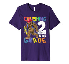 Ladda upp bild till gallerivisning, Crushing 2nd Grade Bigfoot Backpack Back to School Shirt Boy 6975326
