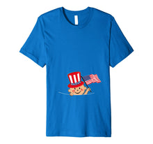 Ladda upp bild till gallerivisning, Funny Pregnancy Reveal T Shirt 4th of July Baby Announcement 806401
