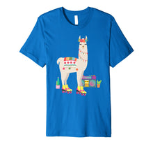 Ladda upp bild till gallerivisning, Funny shirts V-neck Tank top Hoodie sweatshirt usa uk au ca gifts for Retro llama Roller Skate Derby 70s 80s Gift girl Premium T-Shirt 1363798
