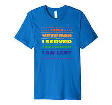 Ladda upp bild till gallerivisning, Gay Veteran Shirt Gay Pride Flag Rainbow Colors Gay Shirt 1067267
