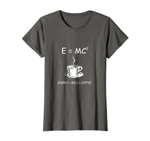 Ladda upp bild till gallerivisning, Funny shirts V-neck Tank top Hoodie sweatshirt usa uk au ca gifts for E=MC2 Energy Milk Coffee Funny Science Coffee T Shirt 2825074
