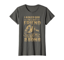Ladda upp bild till gallerivisning, The God Sent Me My 2 Sons T-Shirt, Father's Day 2017 Gift 1359856
