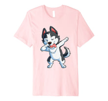 Ladda upp bild till gallerivisning, Funny shirts V-neck Tank top Hoodie sweatshirt usa uk au ca gifts for Dabbing Siberian Husky T shirt Boys Dab Dance Puppy Lover 3402978
