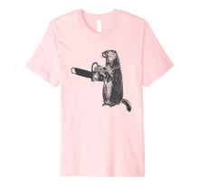 Ladda upp bild till gallerivisning, Funny shirts V-neck Tank top Hoodie sweatshirt usa uk au ca gifts for Funny Shirt Woodchuck groundhog day chainsaw cutting tee 2660953
