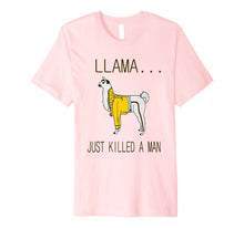 Ladda upp bild till gallerivisning, Funny shirts V-neck Tank top Hoodie sweatshirt usa uk au ca gifts for Llama Just Killed A Man HD Design Shirt 2771683
