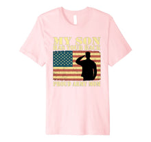 Ladda upp bild till gallerivisning, My Son Has Your Back Proud Army Mom T Shirt - Family Gift 1235859
