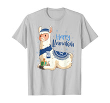 Ladda upp bild till gallerivisning, Funny shirts V-neck Tank top Hoodie sweatshirt usa uk au ca gifts for Funny Hanukkah Llama Pun Happy Llamakah Gifts T-Shirt 247893
