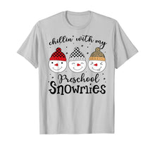 Ladda upp bild till gallerivisning, Funny shirts V-neck Tank top Hoodie sweatshirt usa uk au ca gifts for Chillin&#39; With My Preschool Snowmies Christmas Teacher Gifts T-Shirt 1139224

